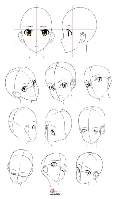 anime head structure|Understanding Anime Head Structure: A Comprehensive Guide .